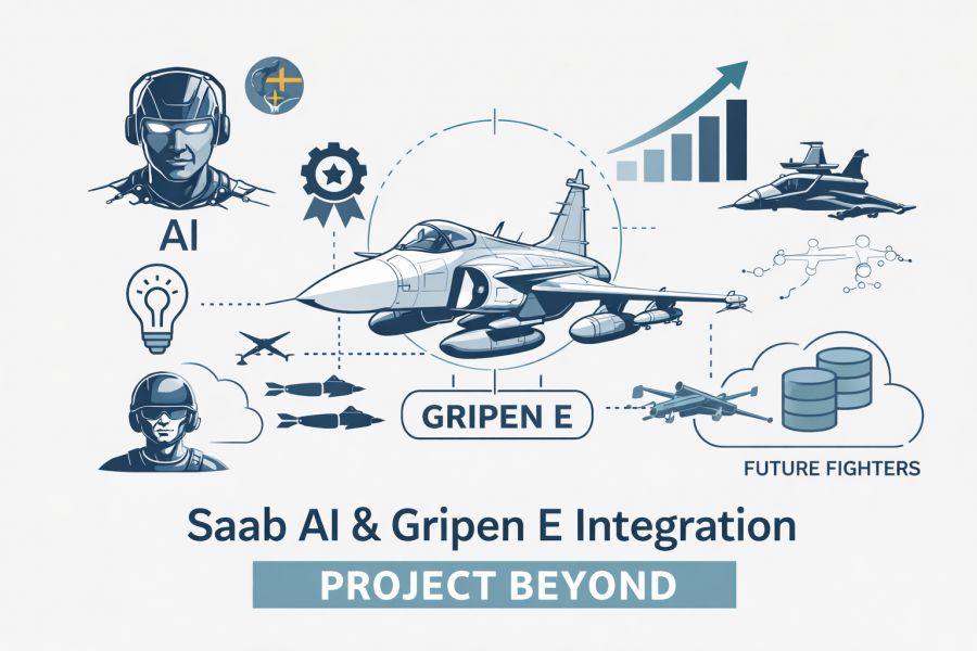AI Takes the Controls: Saab&rsquo;s Gripen E Breakthrough